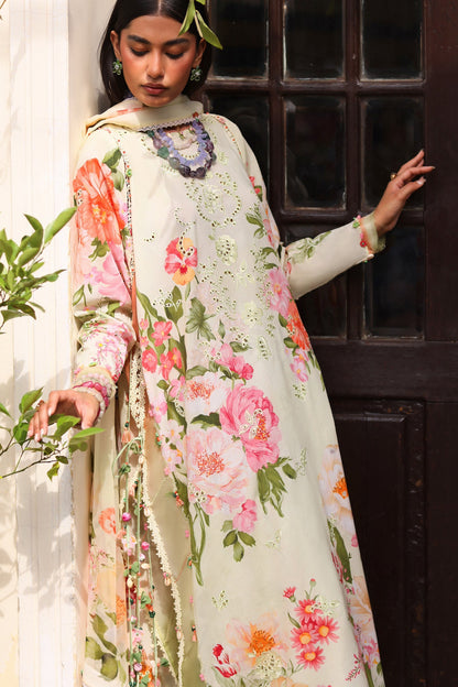 Zaha | Festive Lawn 26 | DAHLIA (ZF26-06) - Luxury Dress - available at Maria Faisal in UK and USA.