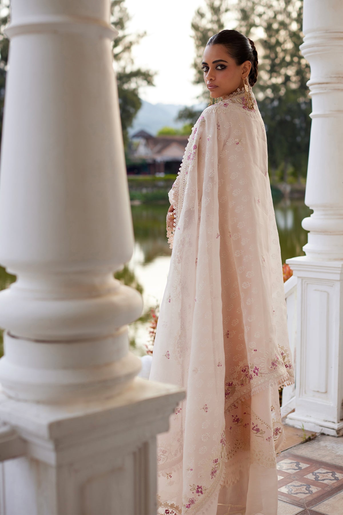 Saad Bin Shahzad | Summer Pret'26 | MELINA - Festive Dress - available at Maria Faisal in UK and USA.