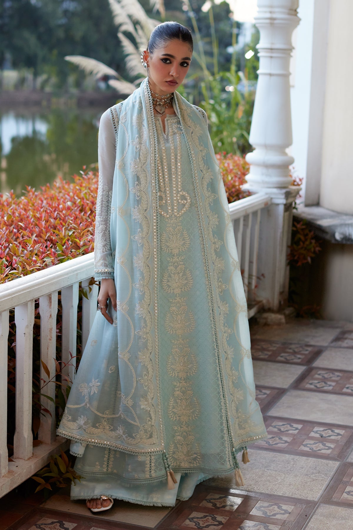 Saad Bin Shahzad | Summer Pret'26 | SAHER - Festive Dress - available at Maria Faisal in UK and USA.