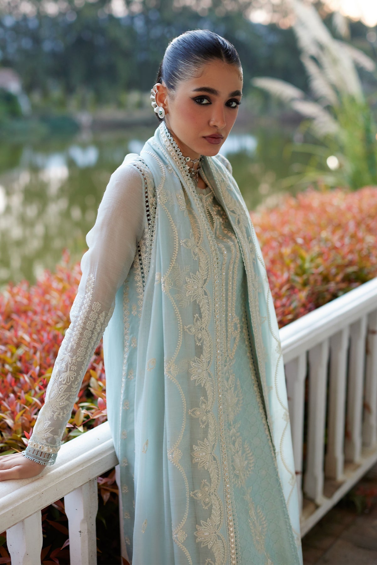 Saad Bin Shahzad | Summer Pret'26 | SAHER - Festive Dress - available at Maria Faisal in UK and USA.