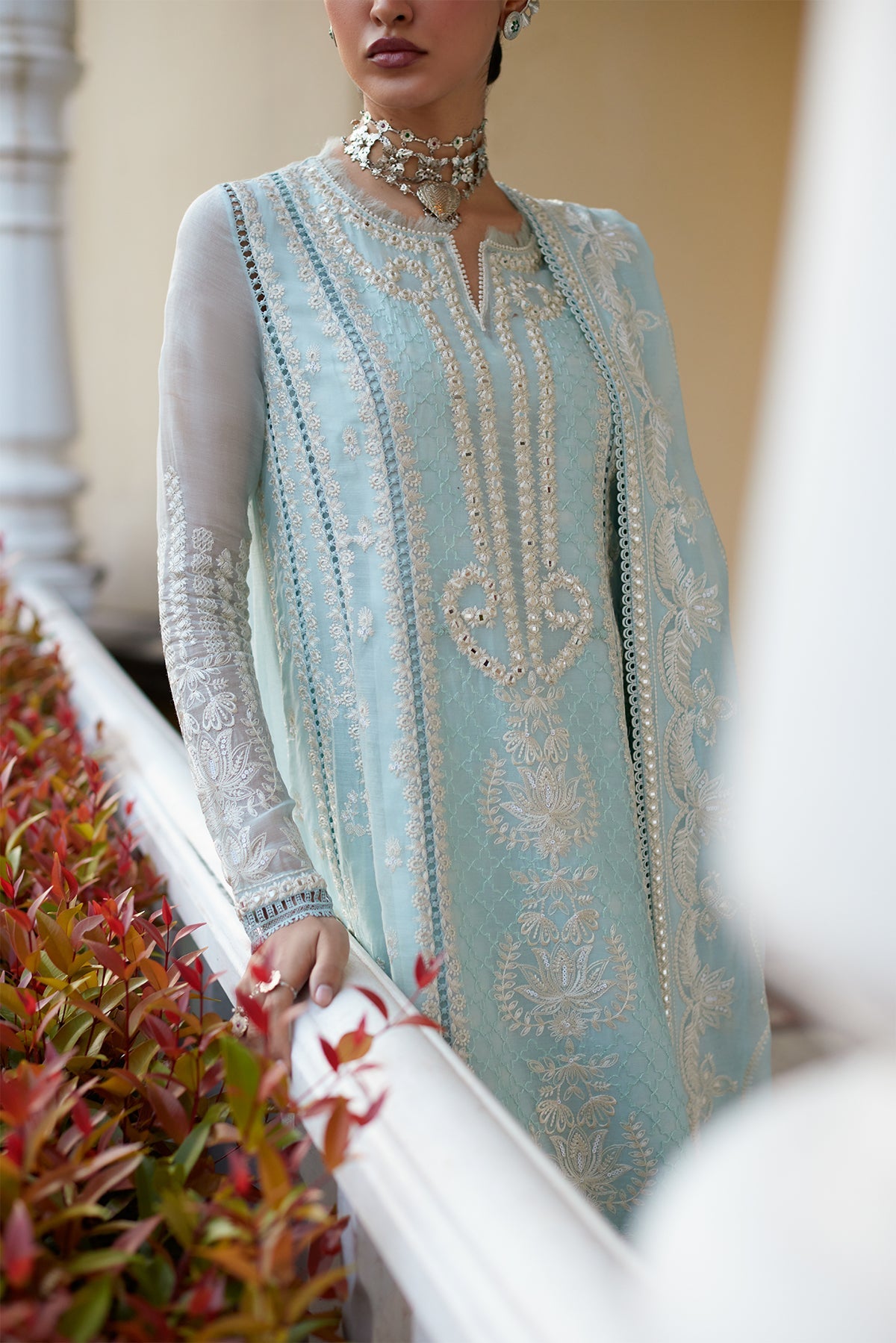 Saad Bin Shahzad | Summer Pret'26 | SAHER - Festive Dress - available at Maria Faisal in UK and USA.