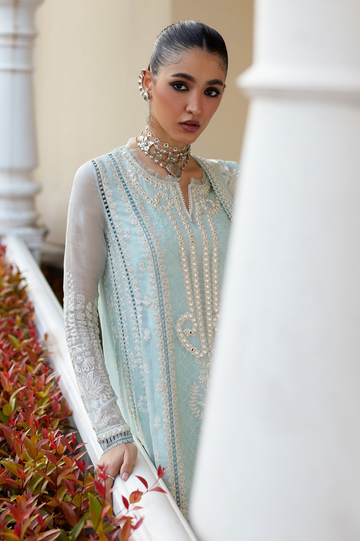 Saad Bin Shahzad | Summer Pret'26 | SAHER - Festive Dress - available at Maria Faisal in UK and USA.