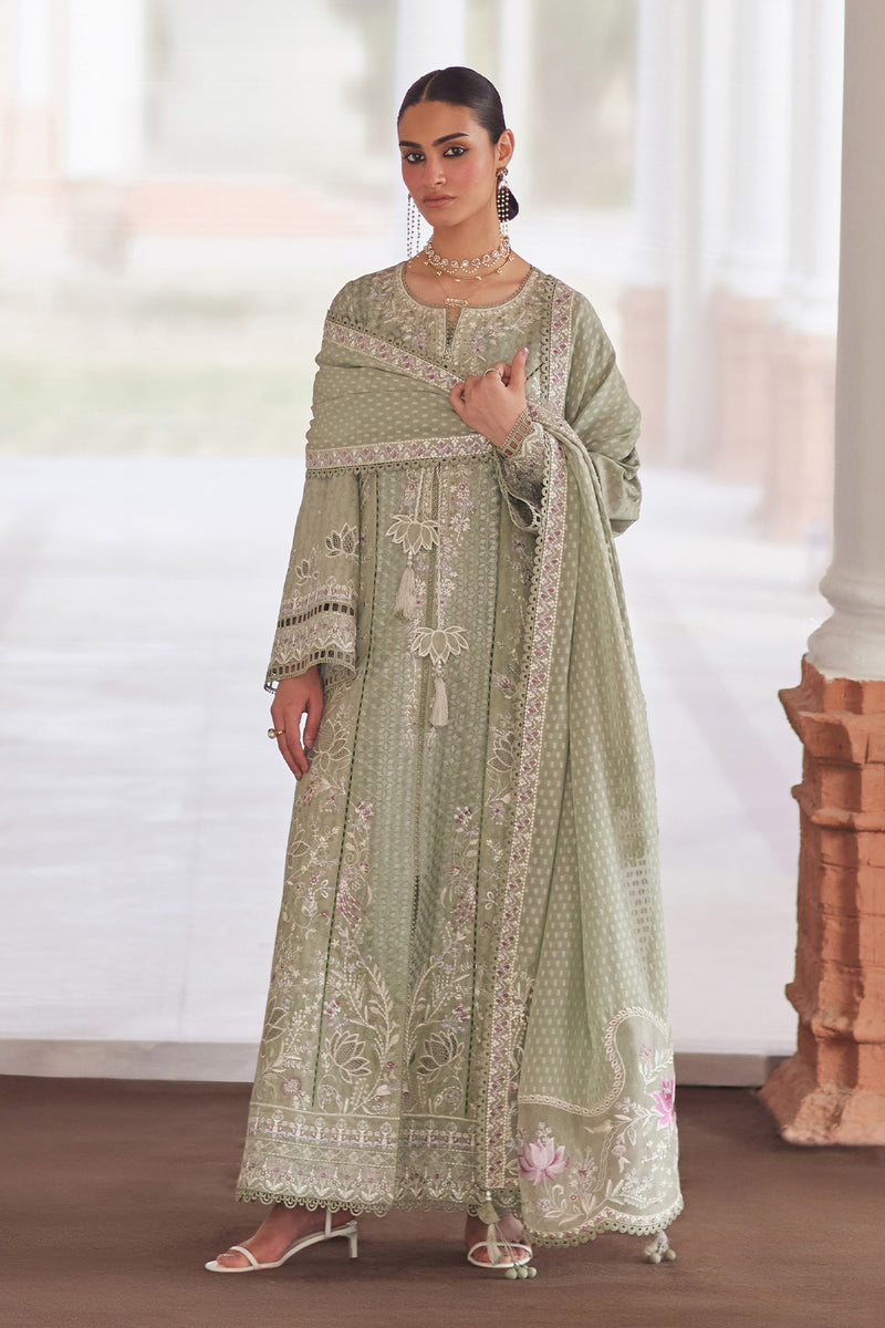 Saad Bin Shahzad | Depalpur Lawn 26 | RUHAB - Luxury Dress - available at Maria Faisal in UK and USA.