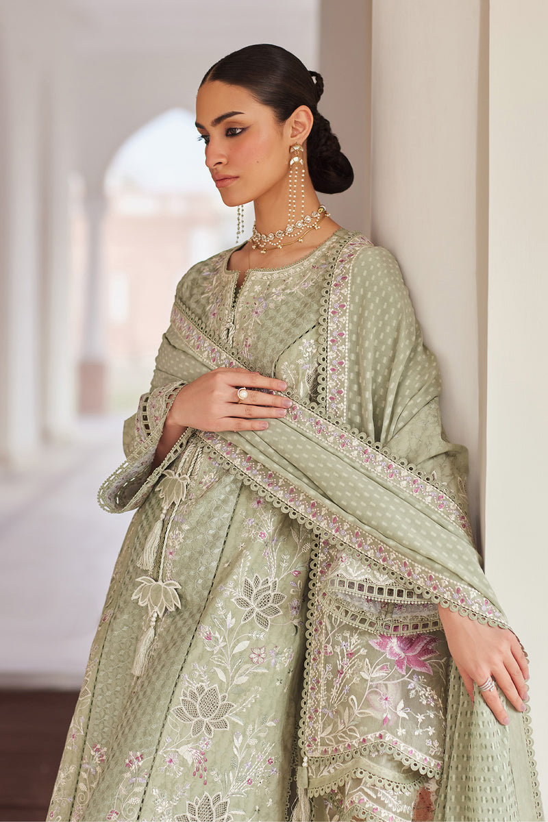 Saad Bin Shahzad | Depalpur Lawn 26 | RUHAB - Luxury Dress - available at Maria Faisal in UK and USA.