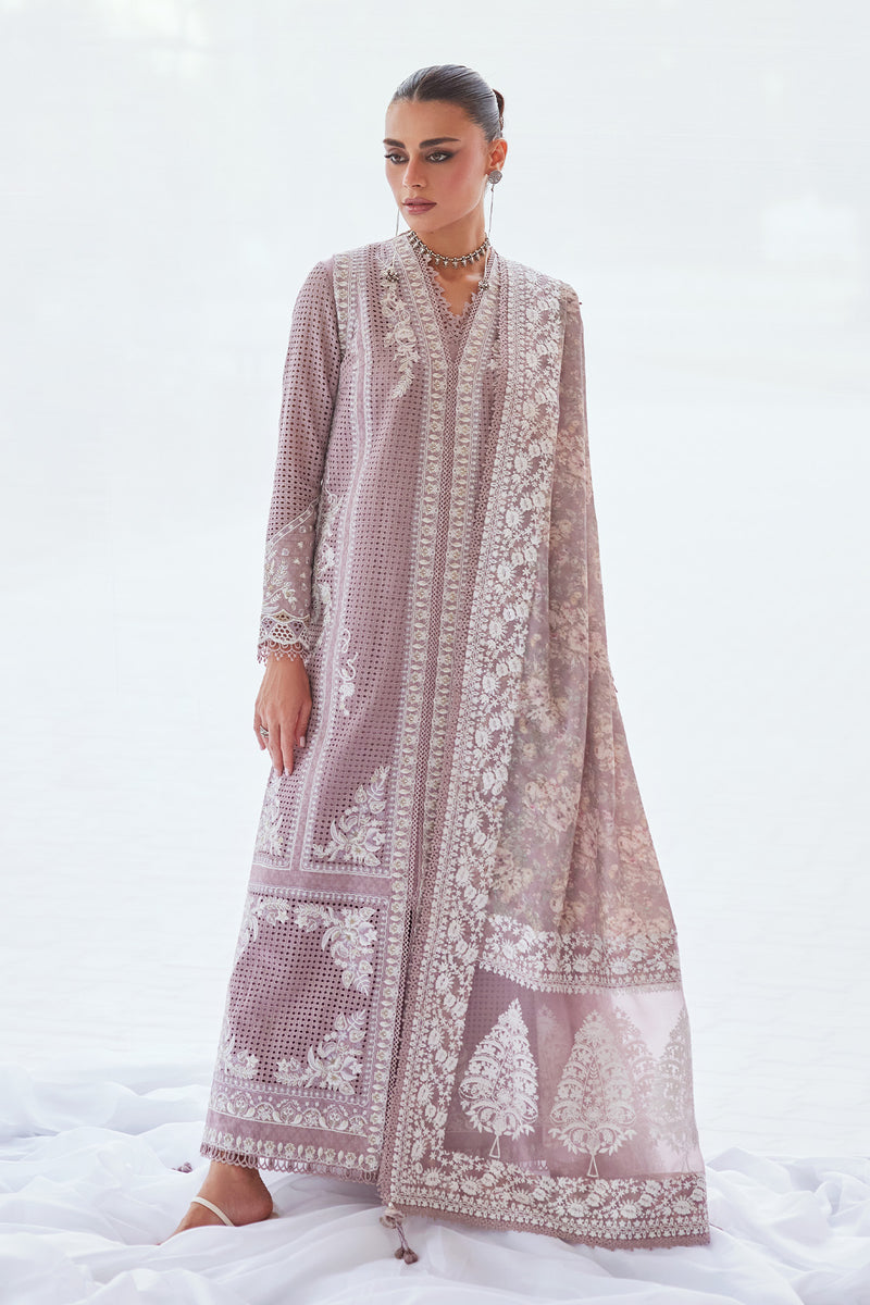 Saad Bin Shahzad | Depalpur Lawn 26 | Minha - Luxury Dress - available at Maria Faisal in UK and USA.