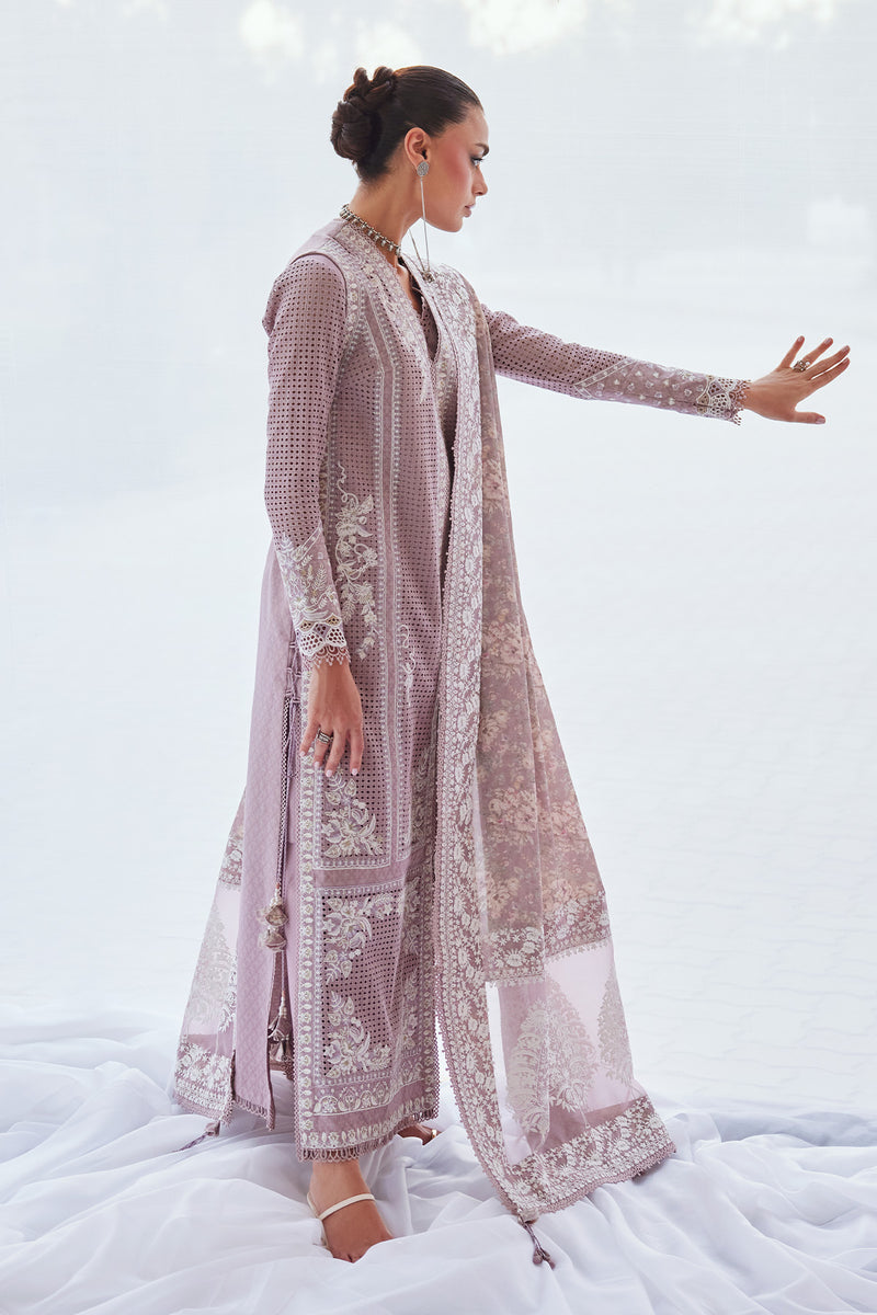 Saad Bin Shahzad | Depalpur Lawn 26 | Minha - Luxury Dress - available at Maria Faisal in UK and USA.