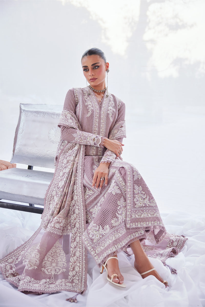 Saad Bin Shahzad | Depalpur Lawn 26 | Minha - Luxury Dress - available at Maria Faisal in UK and USA.