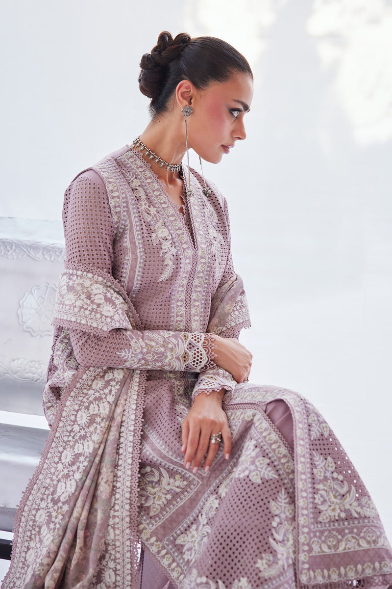 Saad Bin Shahzad | Depalpur Lawn 26 | Minha - Luxury Dress - available at Maria Faisal in UK and USA.