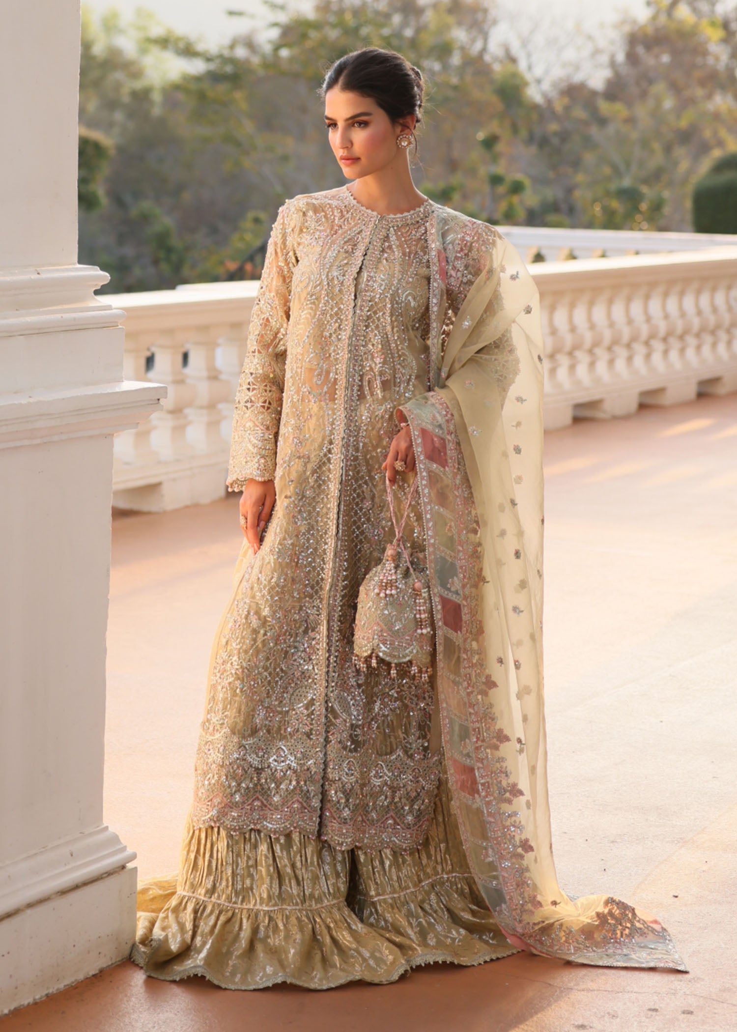 Kanwal Malik | Mirha Luxury Pret 26 | Safana - Formal Dress - available at Maria Faisal in UK and USA.