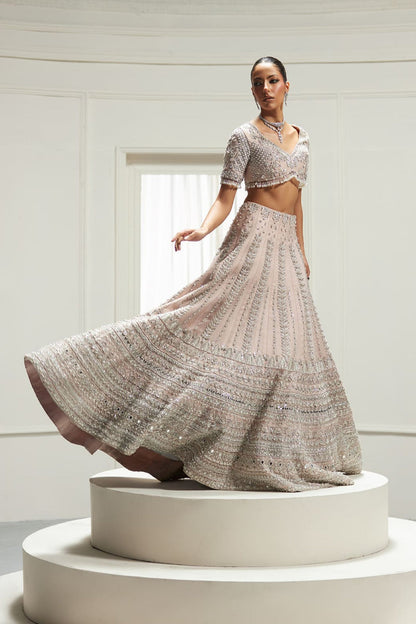 Saad Bin Shahzad | Lolita Bridals | OMINA - Dress - available at Maria Faisal in UK and USA.