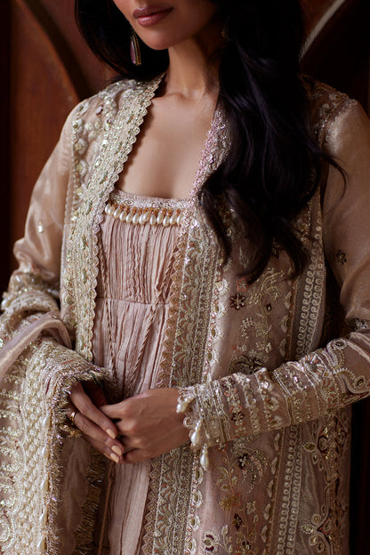 Afrozeh | Dastangoi Wedding Formals | Rang-e-Dastaan - Wedding Dress - available at Maria Faisal in UK and USA.