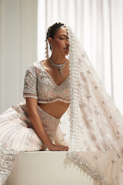 Saad Bin Shahzad | Lolita Bridals | OMINA - Dress - available at Maria Faisal in UK and USA.