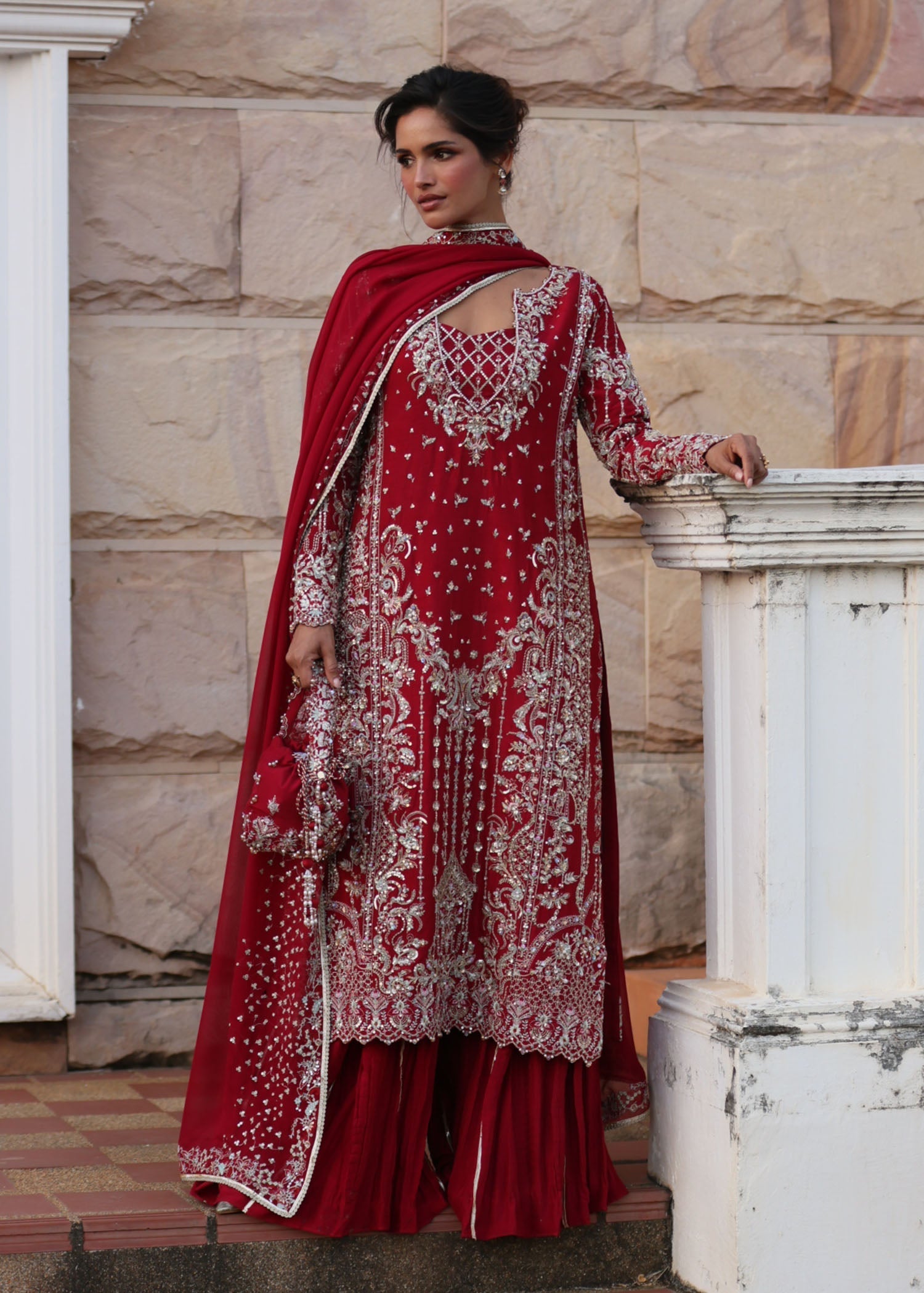 Kanwal Malik | Mirha Luxury Pret 26 | Aden - Formal Dress - available at Maria Faisal in UK and USA.
