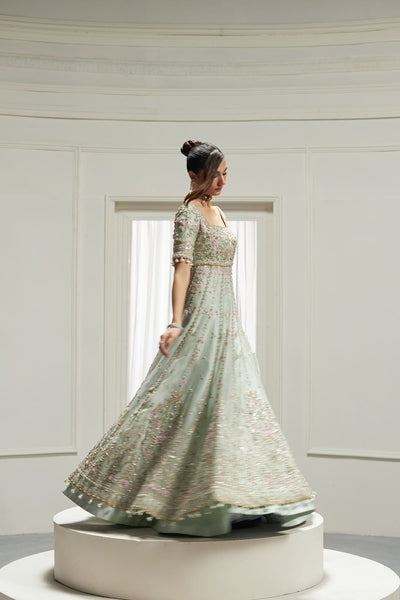 Saad Bin Shahzad | Lolita Bridals | IZEL - Dress - available at Maria Faisal in UK and USA.