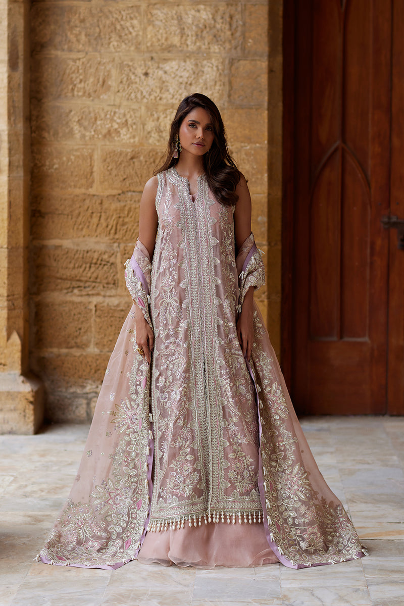 Afrozeh | Dastangoi Wedding Formals | Dastaan-e-Noor - Wedding Dress - available at Maria Faisal in UK and USA.