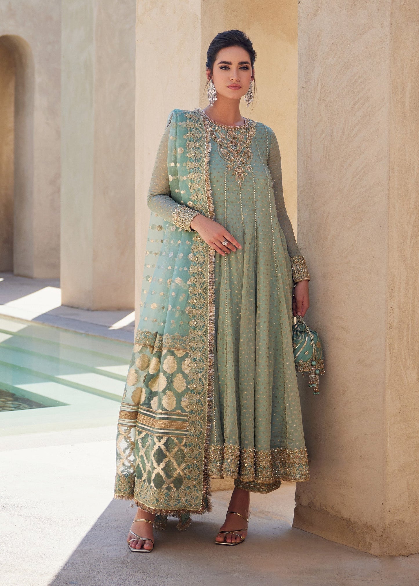 Kanwal Malik | Laira Formals | Mist - Ladies Clothes - Maria Faisal