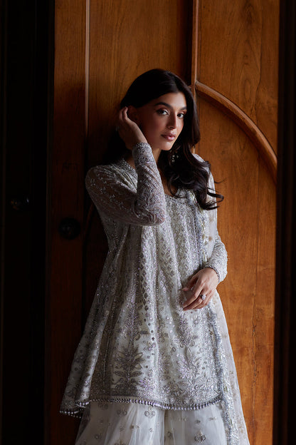 Afrozeh | Dastangoi Wedding Formals | Afsun - Wedding Dress - available at Maria Faisal in UK and USA.