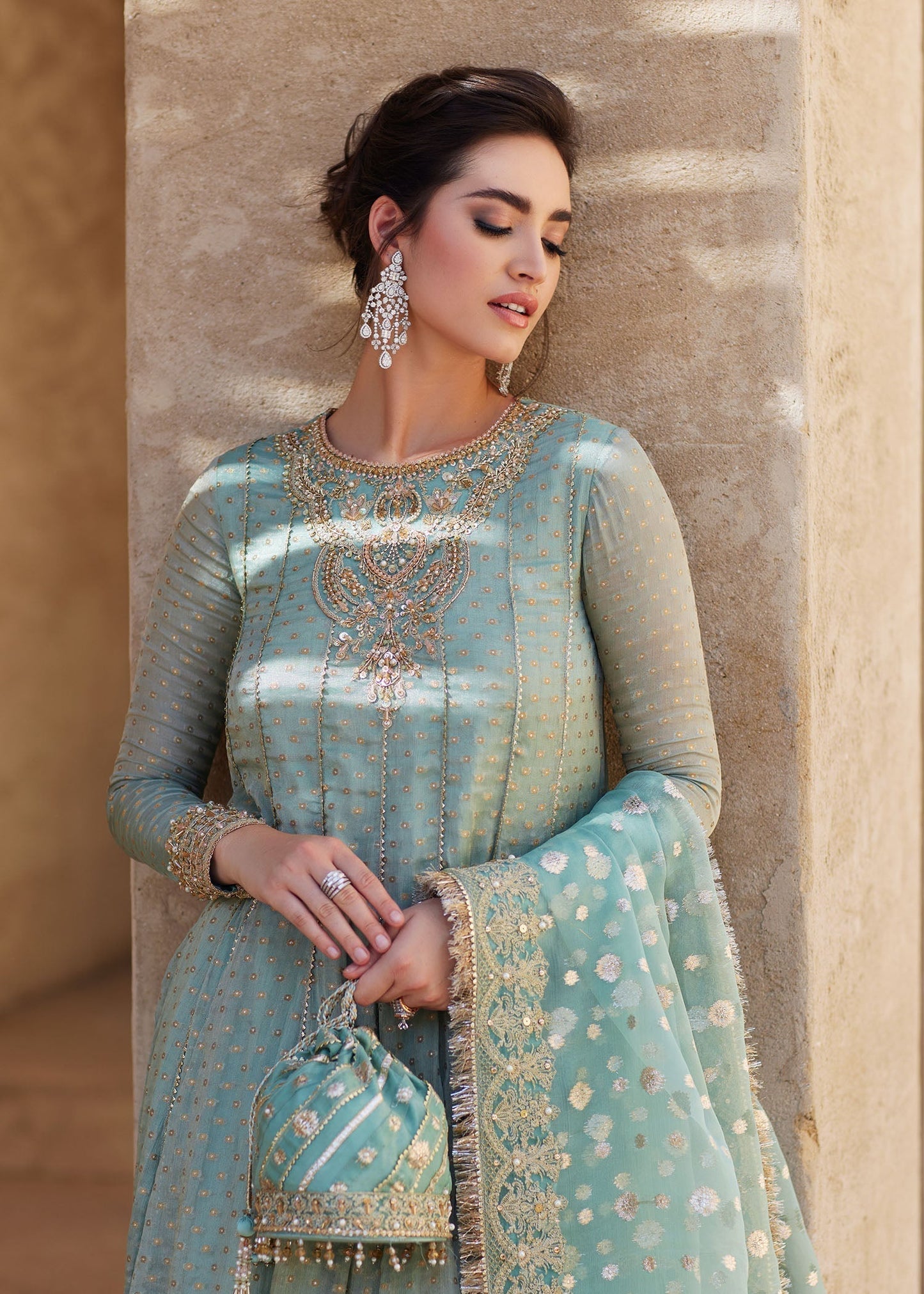 Kanwal Malik | Laira Formals | Mist - Ladies Clothes - Maria Faisal