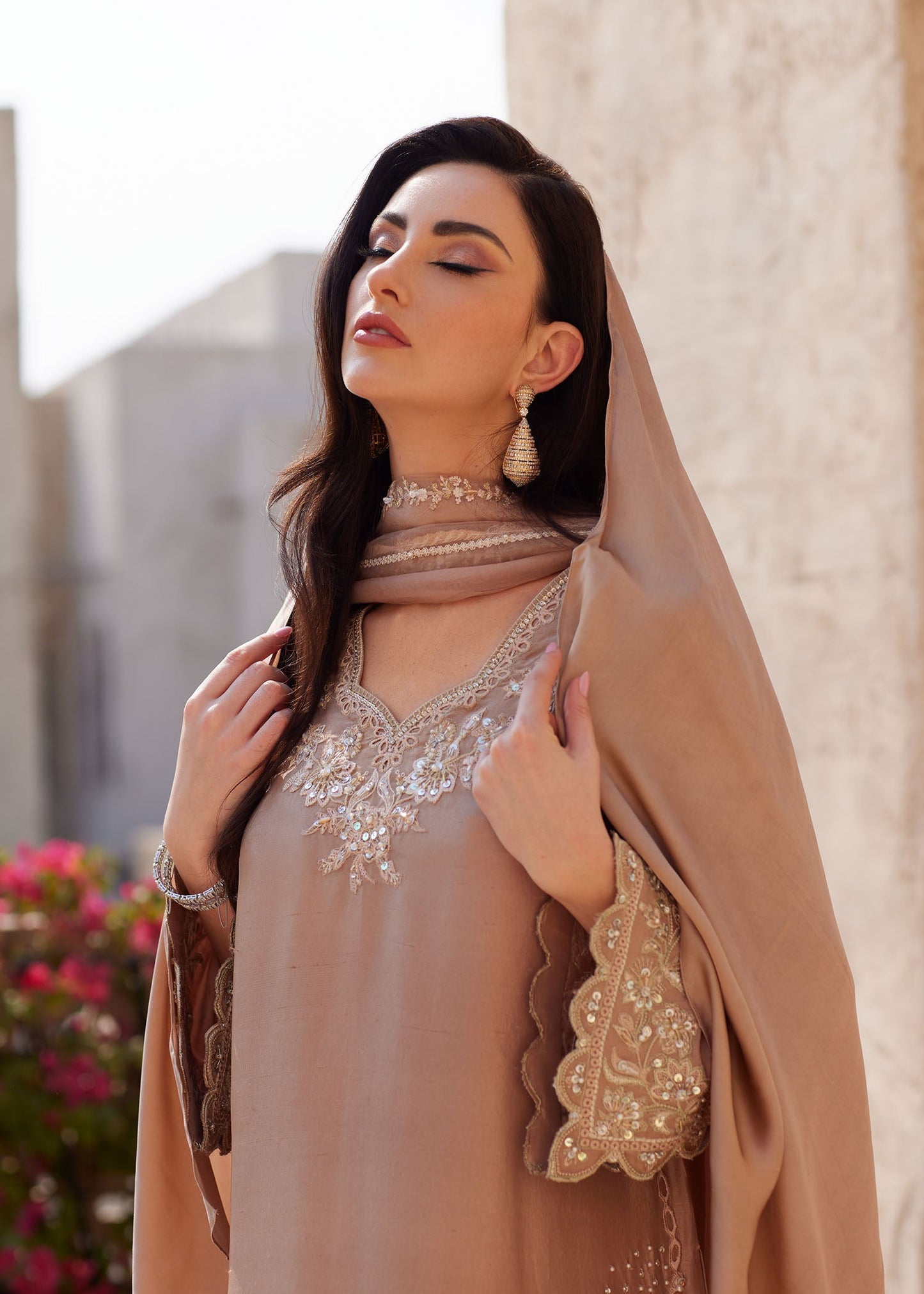 Kanwal Malik | Ghina Luxury Pret | Wafa - Luxury Dress - available at Maria Faisal in UK and USA.