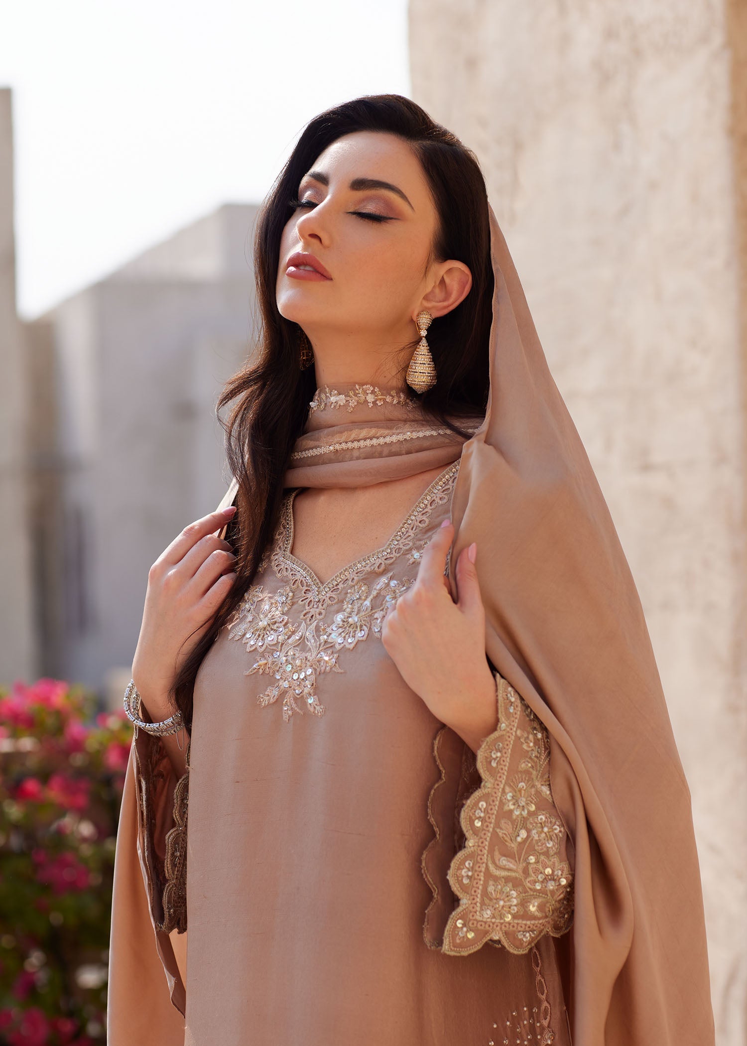 Kanwal Malik | Ghina Luxury Pret | Wafa - Luxury Dress - available at Maria Faisal in UK and USA.