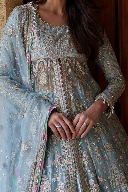 Afrozeh | Dastangoi Wedding Formals | Lafz - Wedding Dress - available at Maria Faisal in UK and USA.