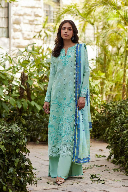 Mina Hassan | Chikankari Lawn 25 | Lina by Maria Faisal - Registered Vendor of : Mina Hassan - type : Ladies Clothes - 100% original wedding dresses