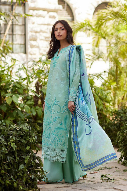 Mina Hassan | Chikankari Lawn 25 | Lina by Maria Faisal - Registered Vendor of : Mina Hassan - type : Ladies Clothes - 100% original wedding dresses