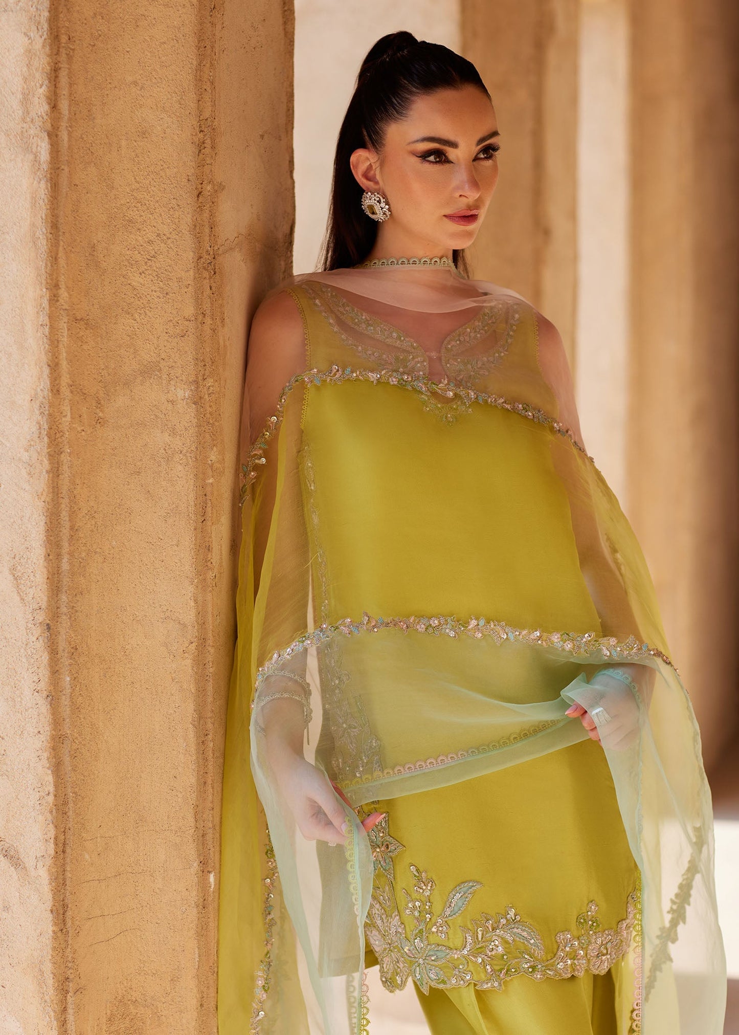 Kanwal Malik | Ghina Luxury Pret | Sia - Luxury Dress - available at Maria Faisal in UK and USA.