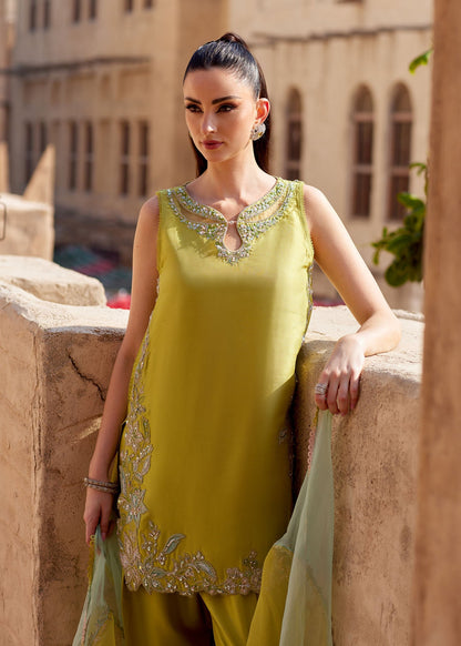 Kanwal Malik | Ghina Luxury Pret | Sia - Luxury Dress - available at Maria Faisal in UK and USA.