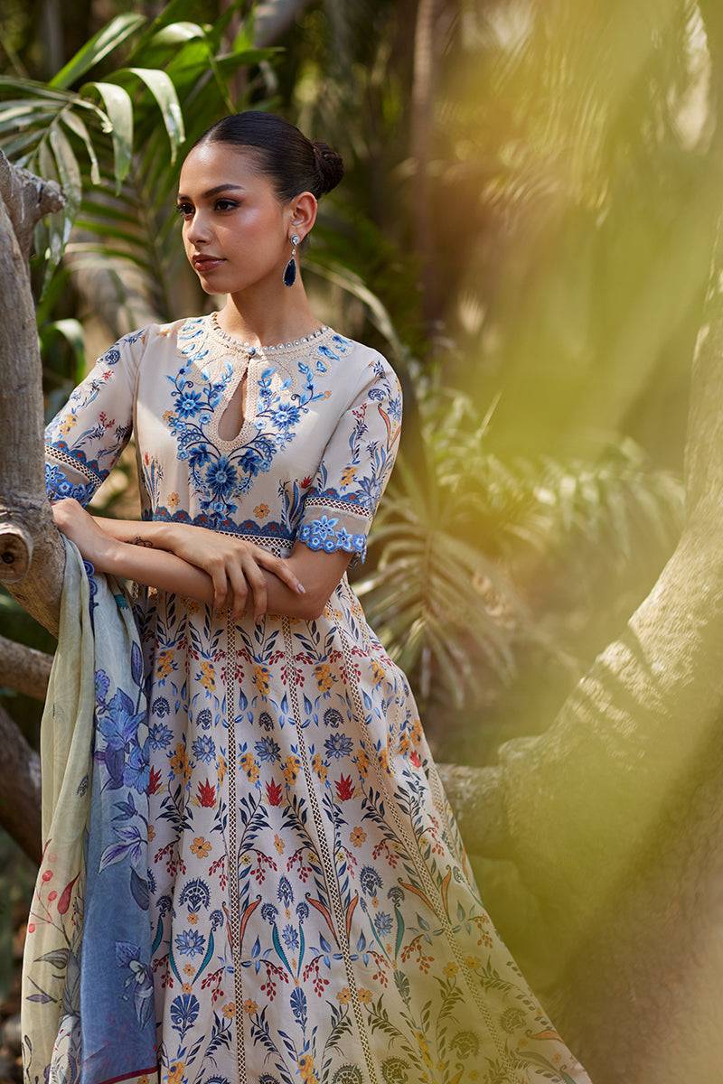 Mina Hassan | Chikankari Lawn 25 | Taara by Maria Faisal - Registered Vendor of : Mina Hassan - type : Ladies Clothes - 100% original wedding dresses