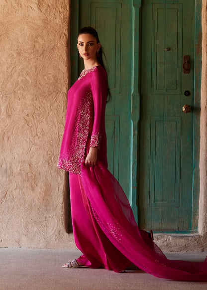 Kanwal Malik | Ghina Luxury Pret | Ziva - Luxury Dress - available at Maria Faisal in UK and USA.