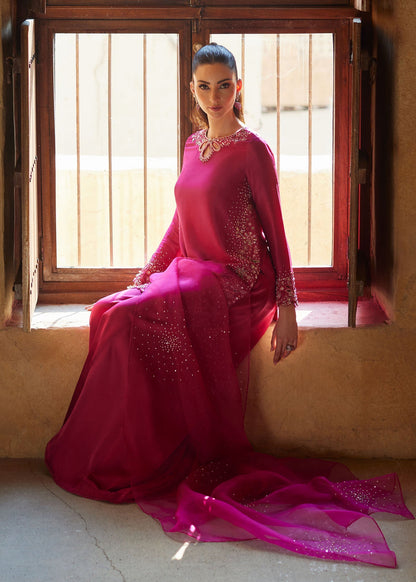 Kanwal Malik | Ghina Luxury Pret | Ziva - Luxury Dress - available at Maria Faisal in UK and USA.