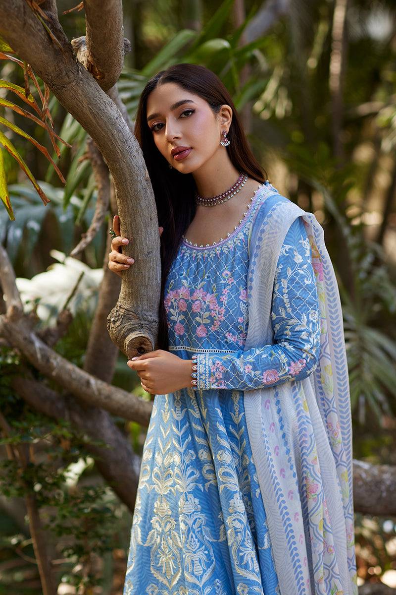 Mina Hassan | Chikankari Lawn 25 | Baano by Maria Faisal - Registered Vendor of : Mina Hassan - type : Ladies Clothes - 100% original wedding dresses