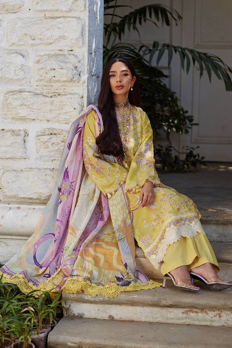Mina Hassan | Chikankari Lawn 25 | Ayla by Maria Faisal - Registered Vendor of : Mina Hassan - type : Ladies Clothes - 100% original wedding dresses