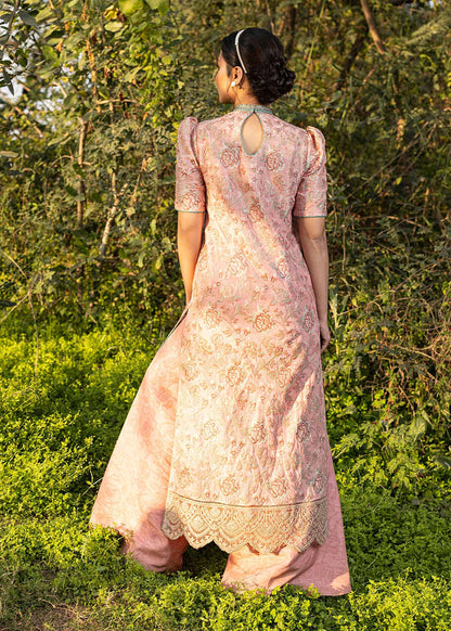 HSY | Summer Edit | Salmon Pink - Ladies Clothes - Maria Faisal