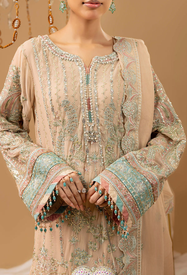 Adans Libas | Chiffon 25 | 7586 D - Ladies Clothes - Maria Faisal