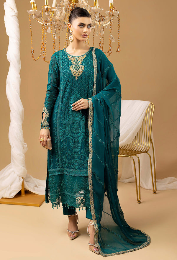 Adans Libas | Chiffon 25 | 7585 C - Ladies Clothes - Maria Faisal