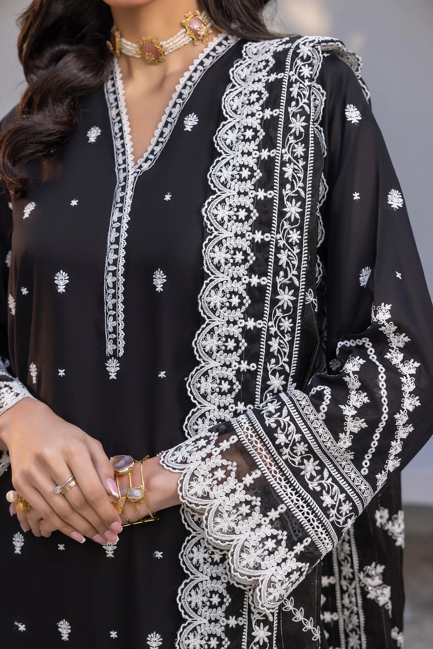 LSM | Embroidered Collection | 01 - Ladies Clothes 