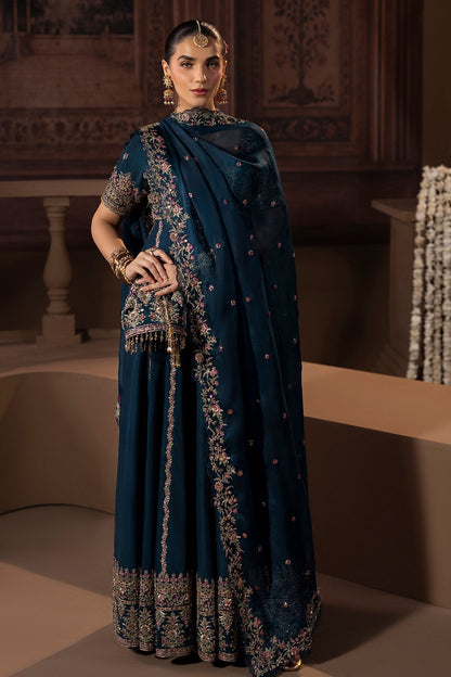 Mina Kashif | Zaib Formals | Neelam - Formal Dress - available at Maria Faisal in UK and USA.