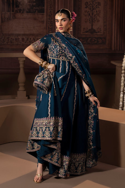 Mina Kashif | Zaib Formals | Neelam - Formal Dress - available at Maria Faisal in UK and USA.