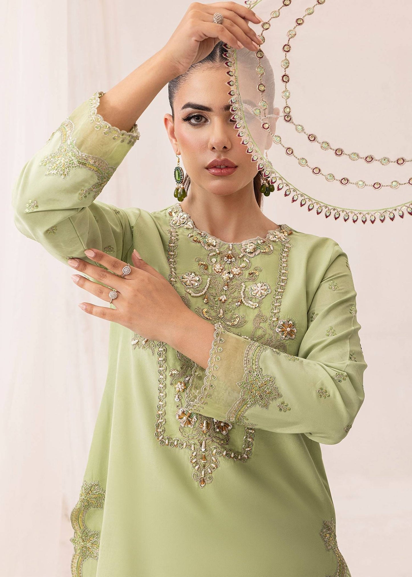 Jamnii | Silk Ivy | Serene by Maria Faisal - Registered Vendor of : Jamnii - type : Ladies Clothes - 100% original wedding dresses