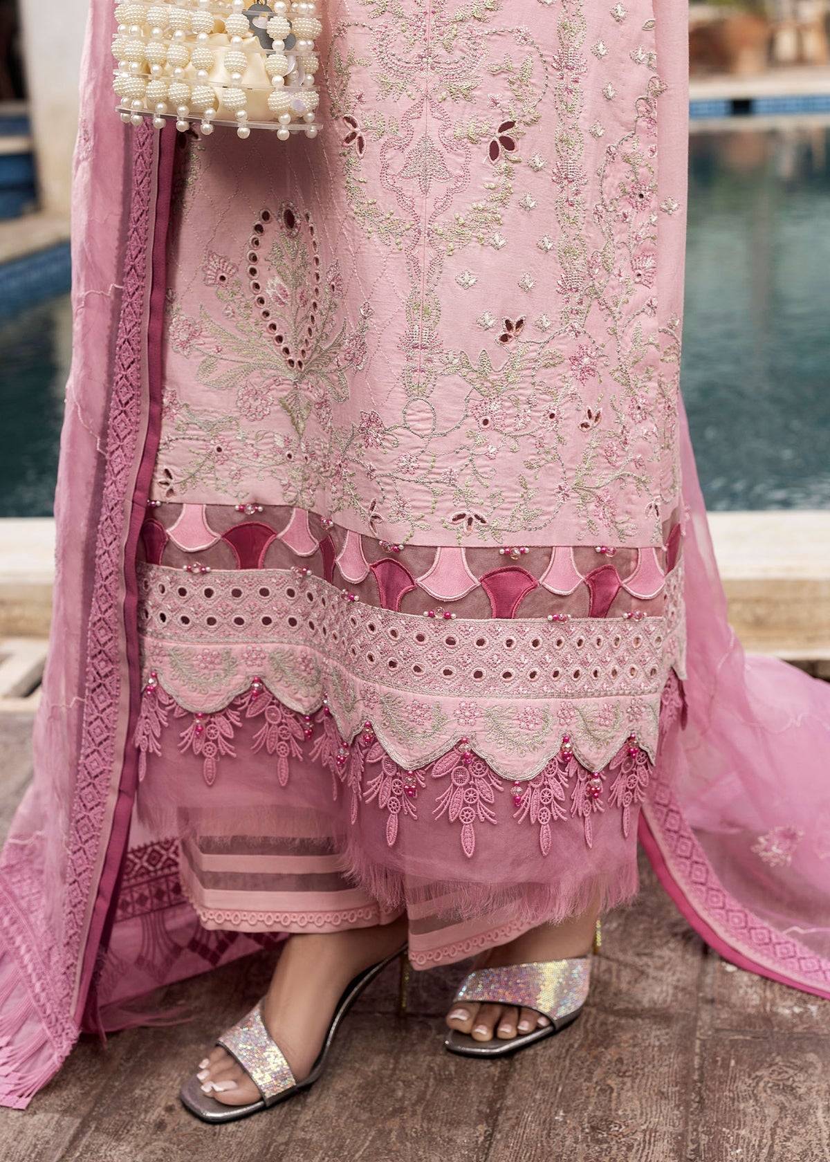 Shurooq | Luxury Lawn 25 | Blossom by Maria Faisal - Registered Vendor of : Shurooq - type : Ladies Clothes - 100% original wedding dresses