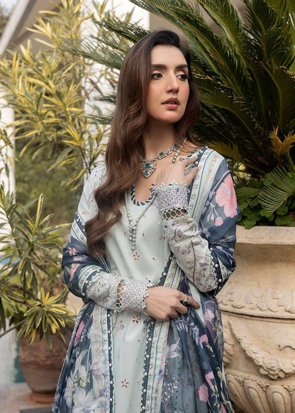 Shurooq | Luxury Lawn 25 | Evie by Maria Faisal - Registered Vendor of : Shurooq - type : Ladies Clothes - 100% original wedding dresses