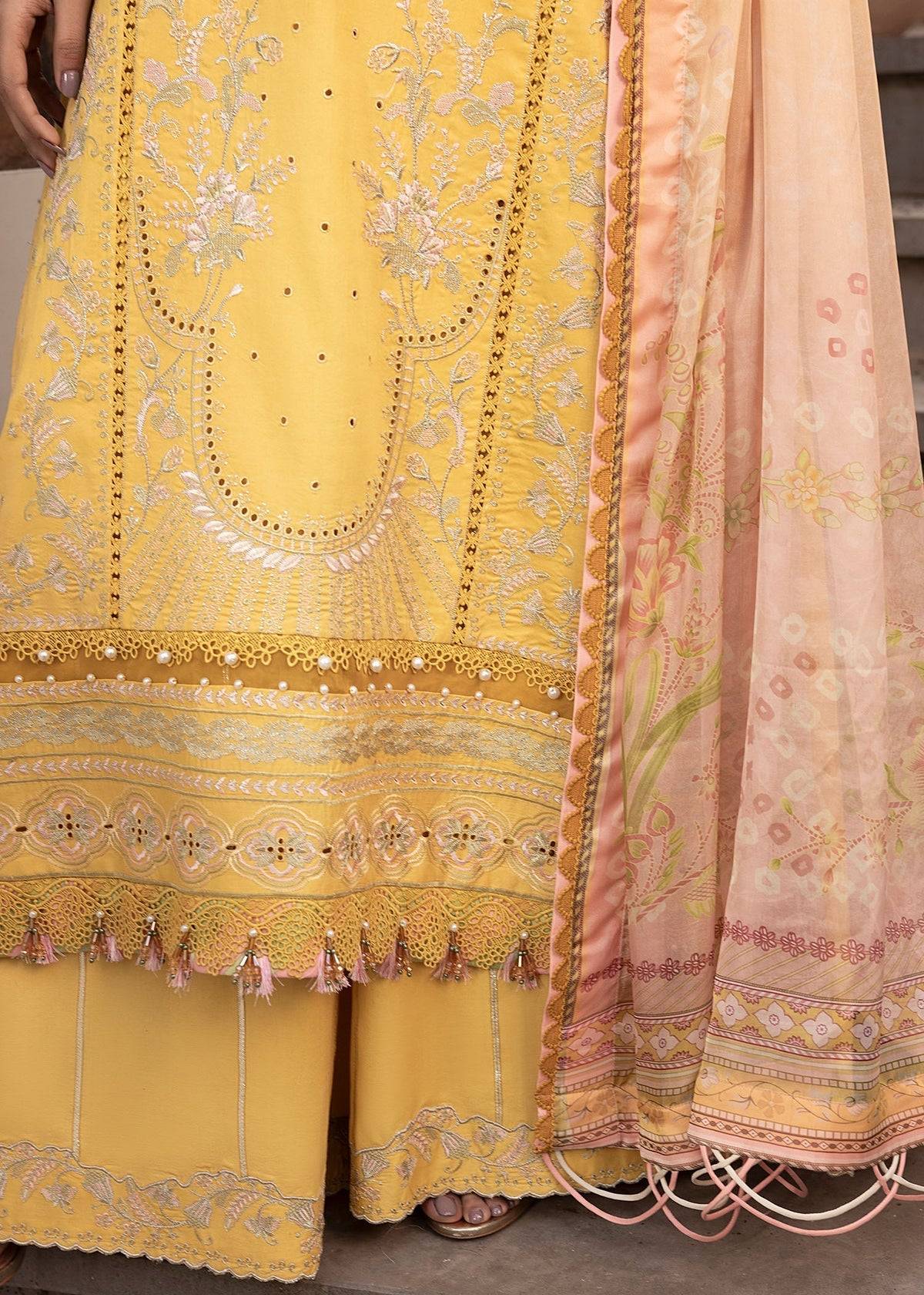 Shurooq | Luxury Lawn 25 | Abigail by Maria Faisal - Registered Vendor of : Shurooq - type : Ladies Clothes - 100% original wedding dresses