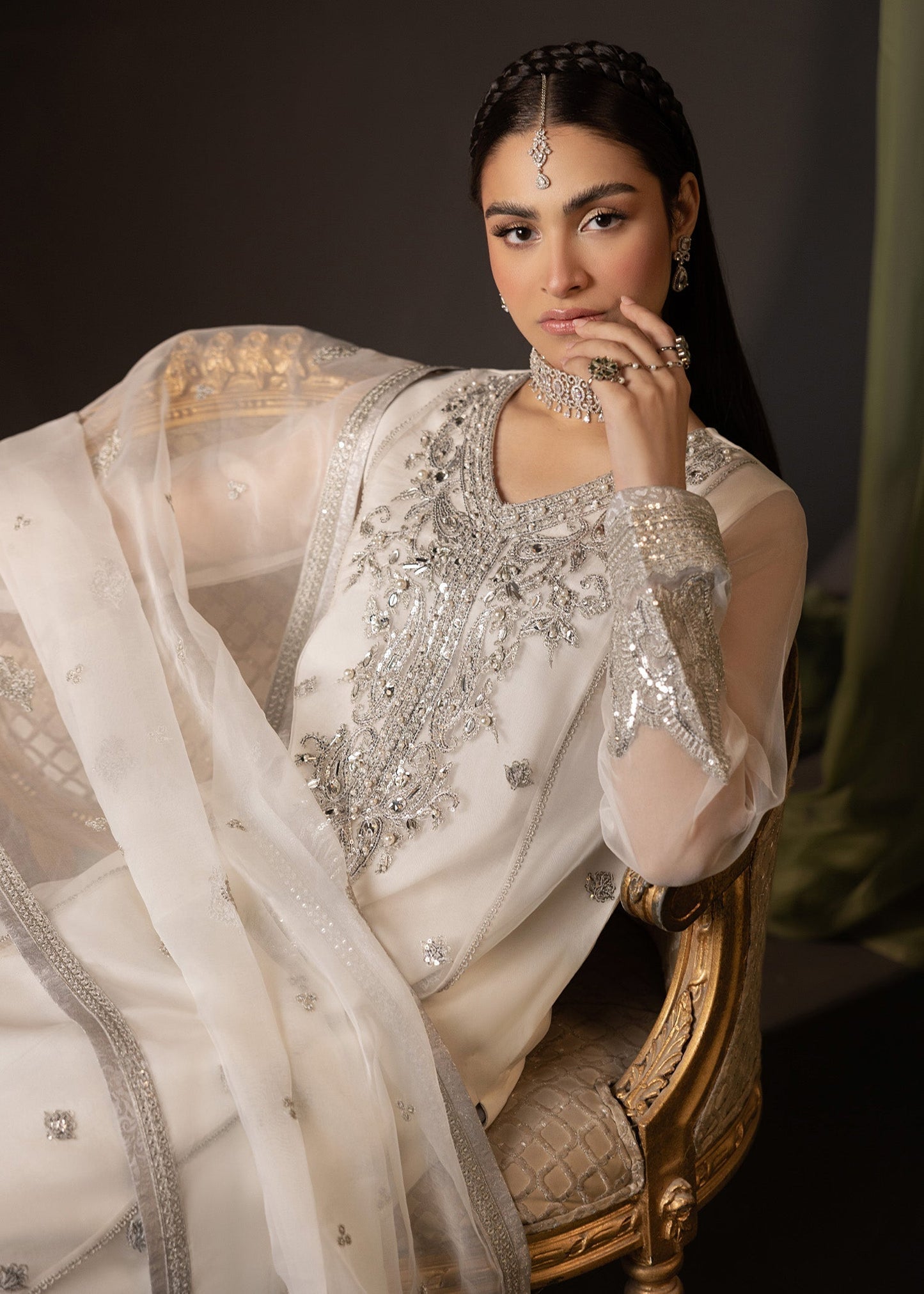 Shurooq | Garden of Dream | Jasmine - Ladies Clothes 