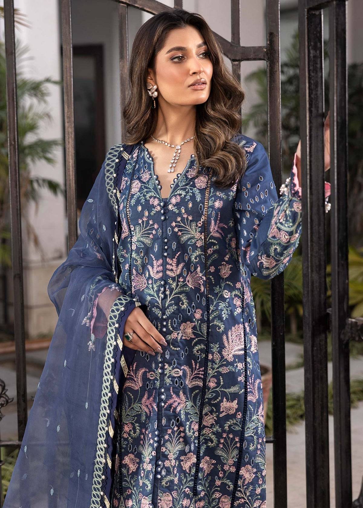 Shurooq | Luxury Lawn 25 | Mira by Maria Faisal - Registered Vendor of : Shurooq - type : Ladies Clothes - 100% original wedding dresses