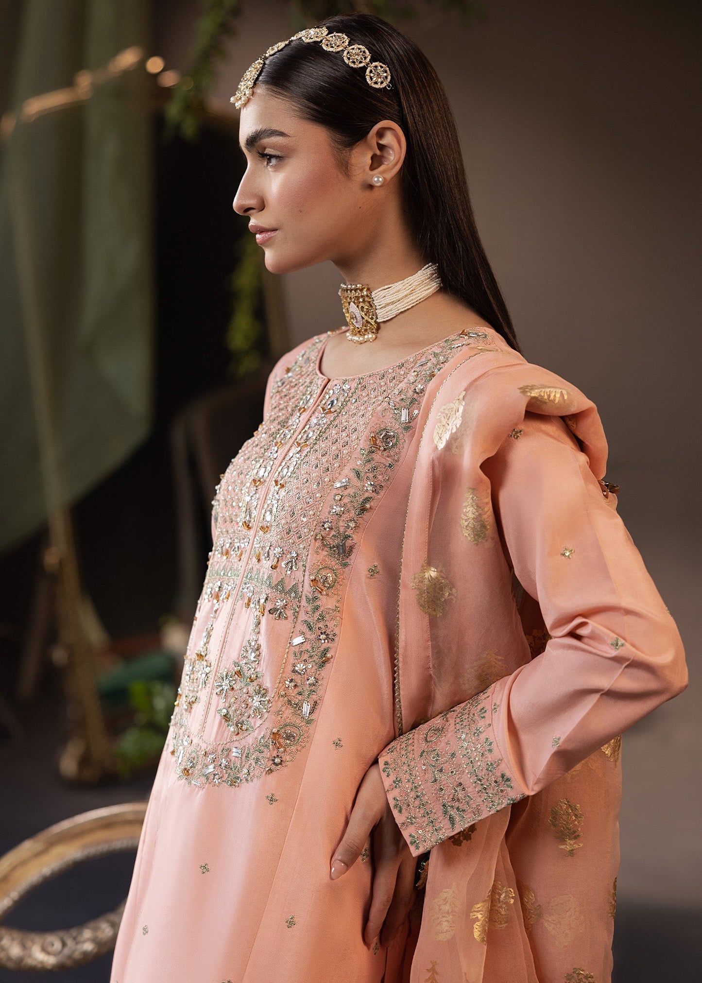 Shurooq | Garden of Dream | Periwinkle - Ladies Clothes 