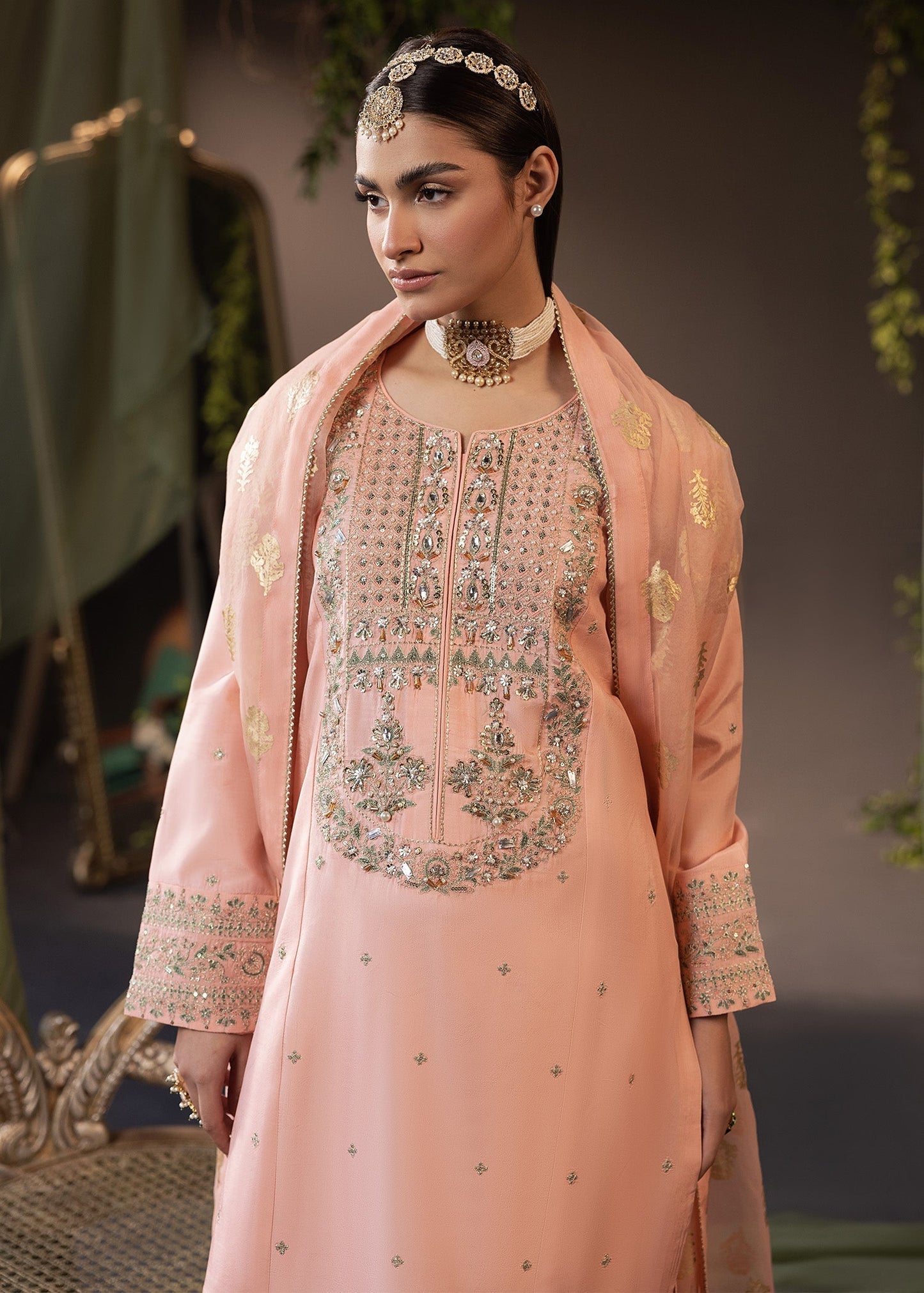 Shurooq | Garden of Dream | Periwinkle - Ladies Clothes 