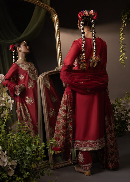 Shurooq | Garden of Dream | Crimson - Ladies Clothes 