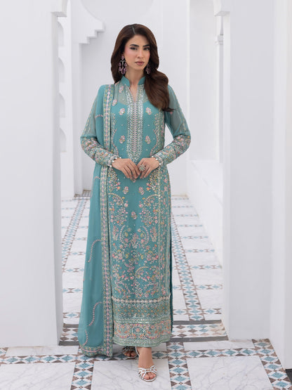 Gulaal | Maeri Luxury Chiffon 26 | Desir - Formal Dress - available at Maria Faisal in UK and USA.